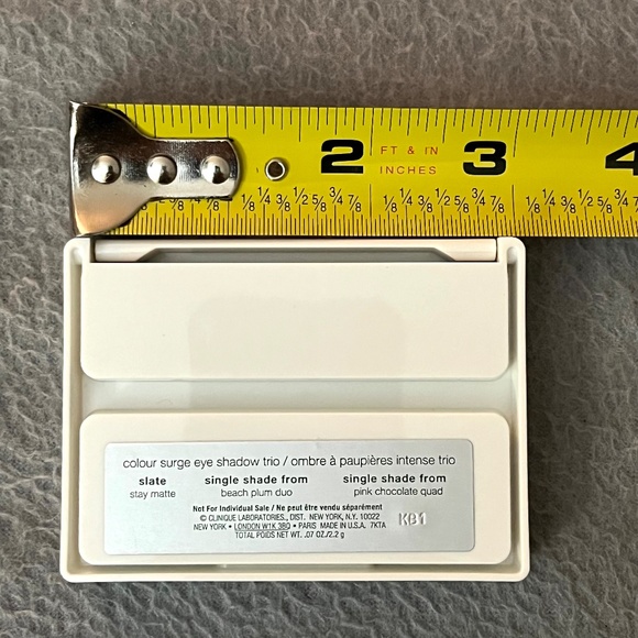 Clinique Colour Surge Eye Shadow Trio Beach Plum Duo, Pink Chocolate Quad NWOB - Picture 6 of 6